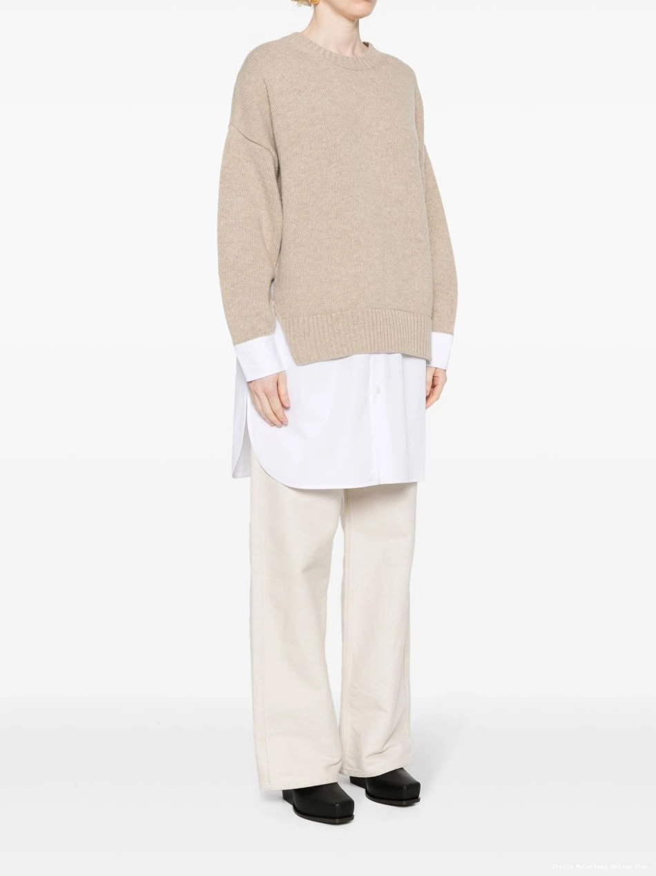 Cheap Women Stella McCartney layered-effect jumper 0822
